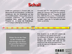 Das L&auml;rmometer in Exkurs Schall