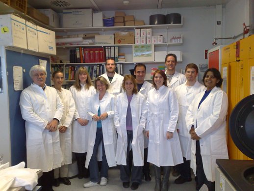 The Fischbach lab in 2009